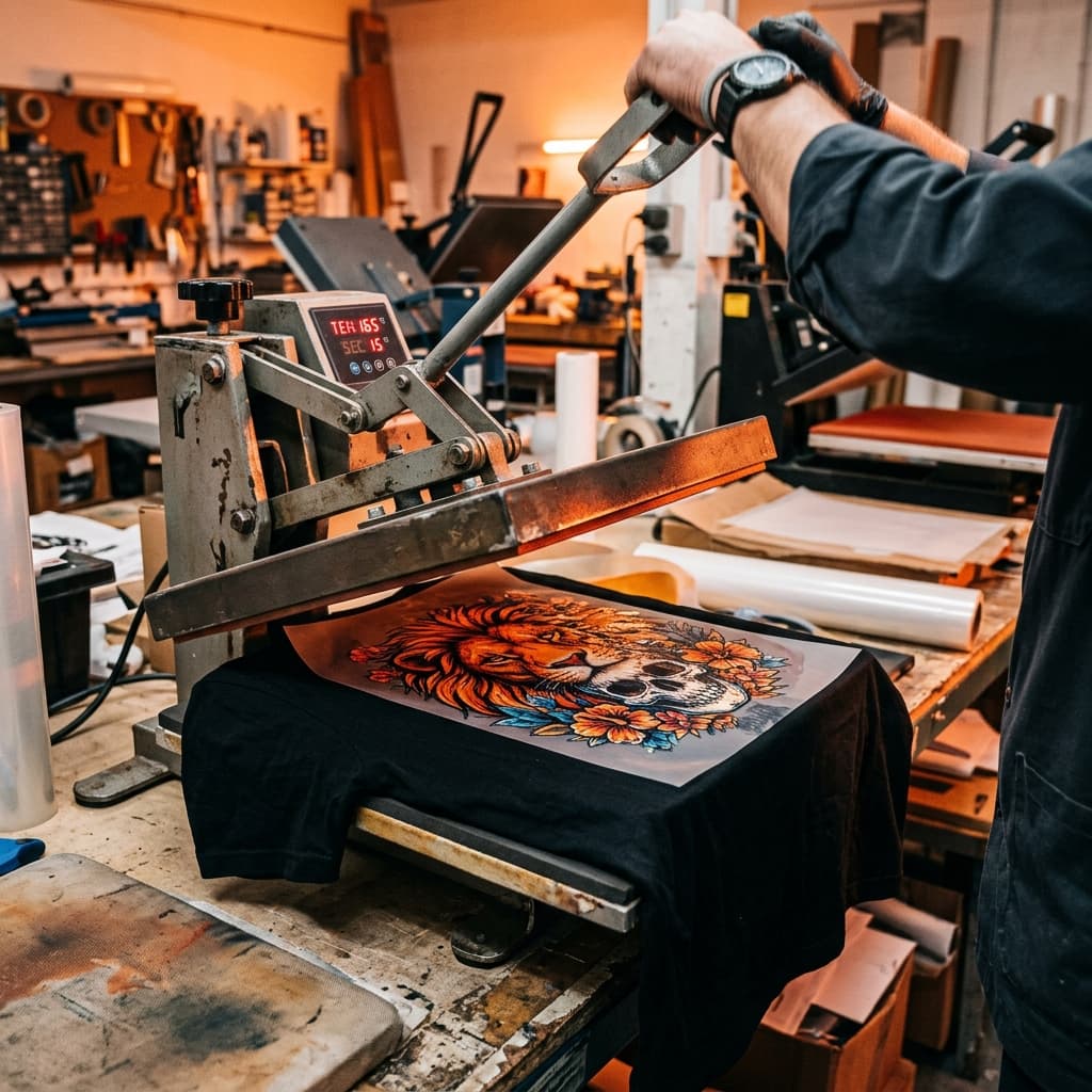 DTF printing process